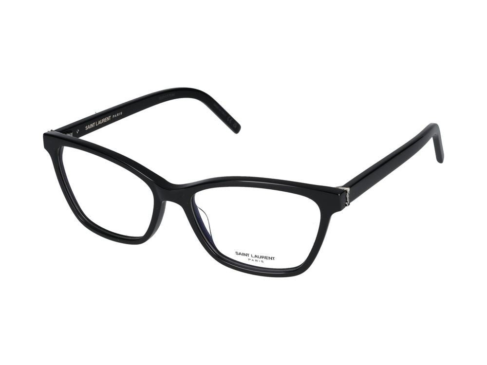 Saint Laurent Eyeglasses Sl M128 005 Black Black Transparent 56/16/145