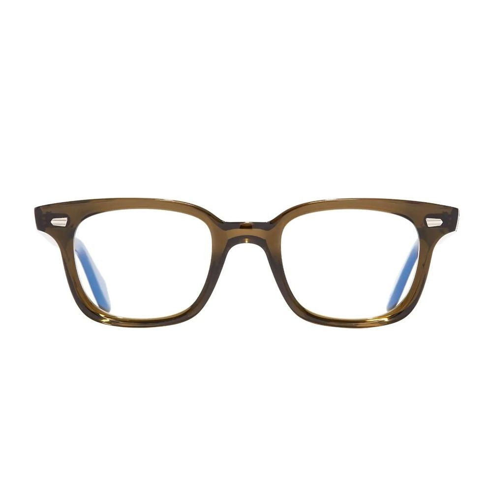 Cutler And Gross 9521 Olive Green Acetate Square Frame Eyewear