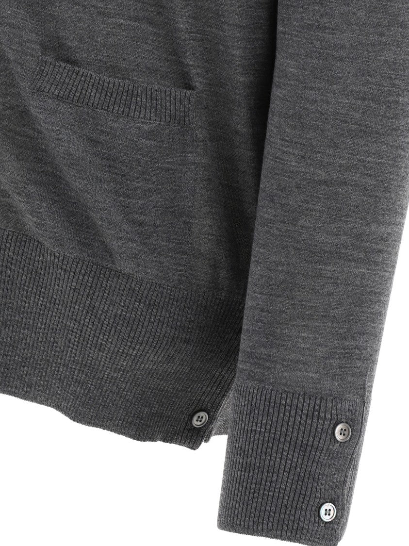 Thom Browne Classic V-Neck Cardigan