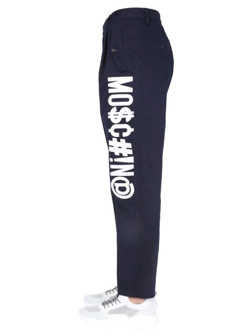 Moschino Symbols Logo Trousers