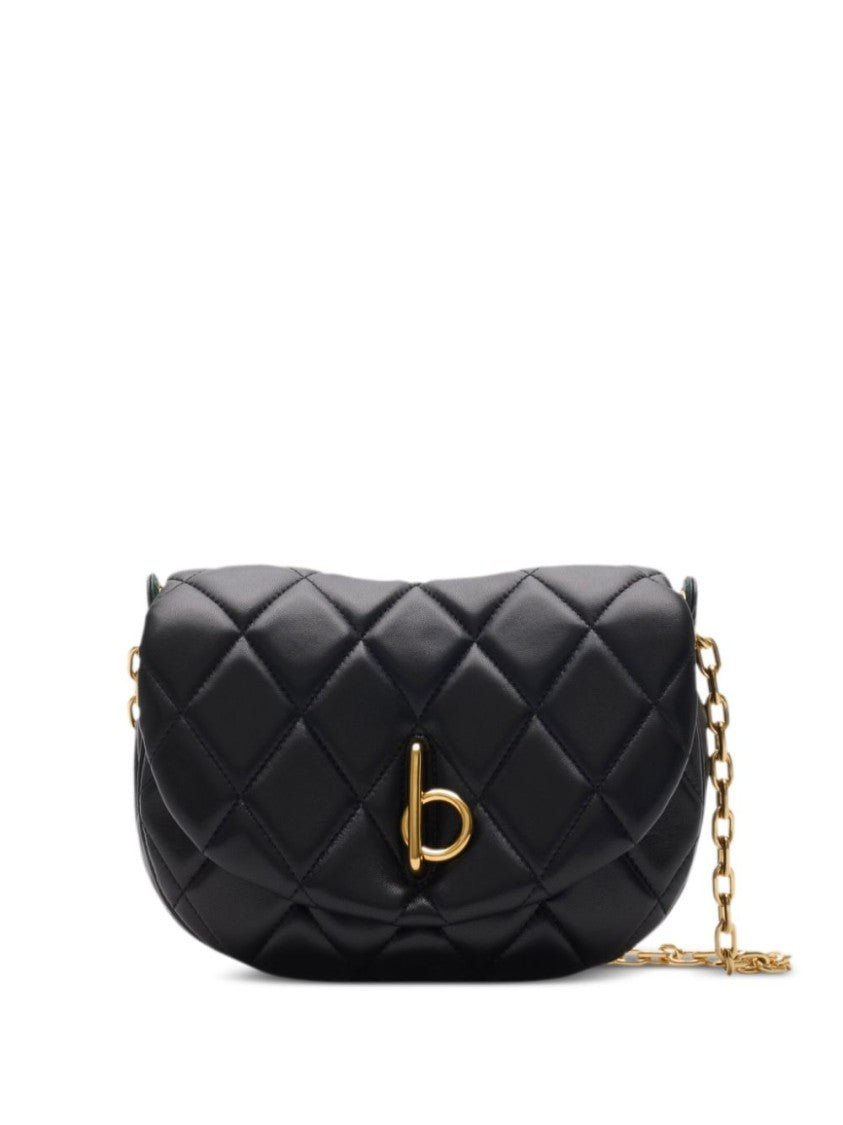 Burberry Quilted Black Bag