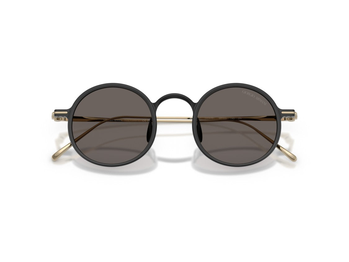 Giorgio Armani 0Ar6173t Titanium Round Sunglasses
