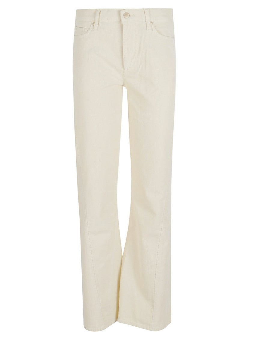 7 For All Mankind Cotton Blend Trousers