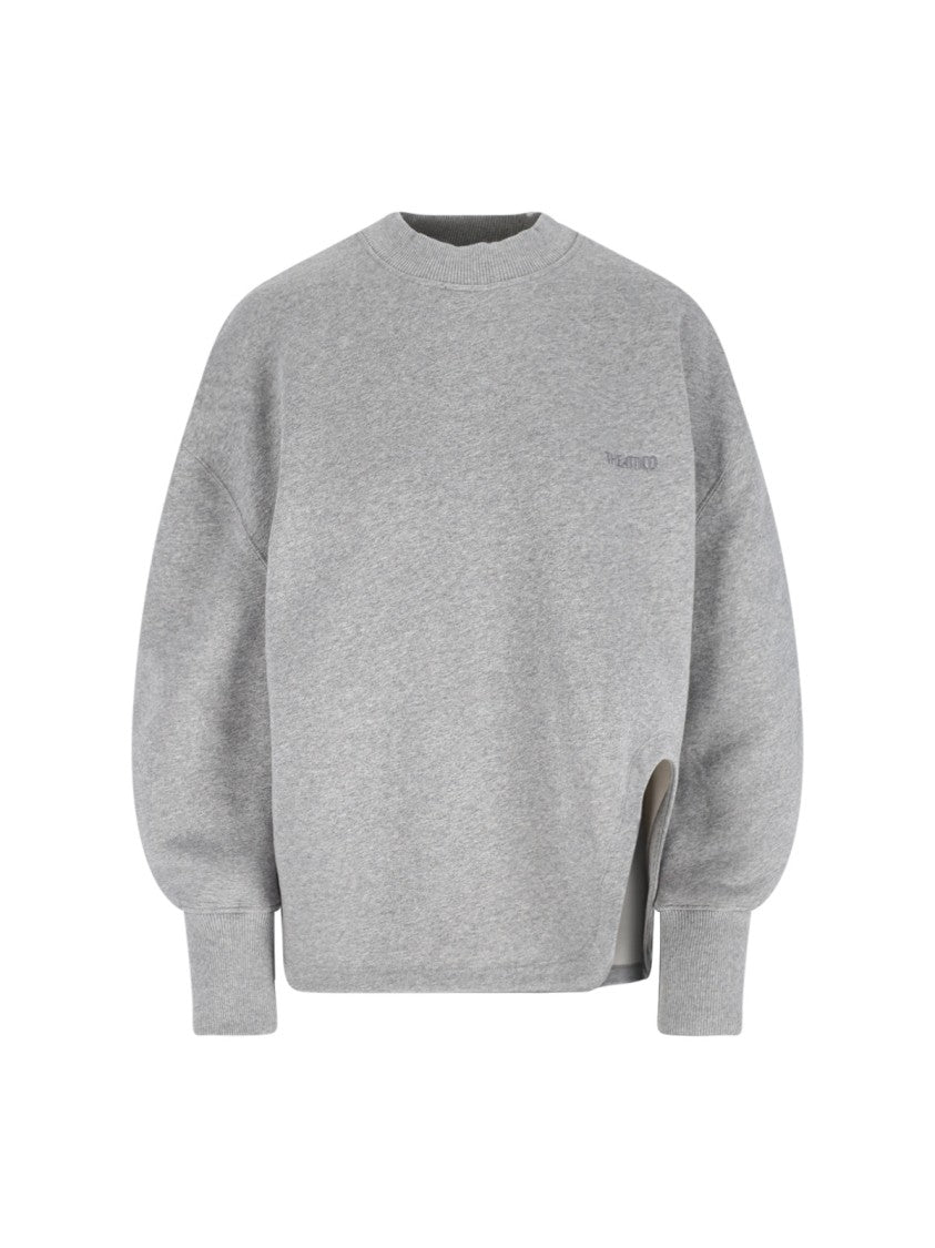 The Attico Crewneck Sweatshirt – Grey