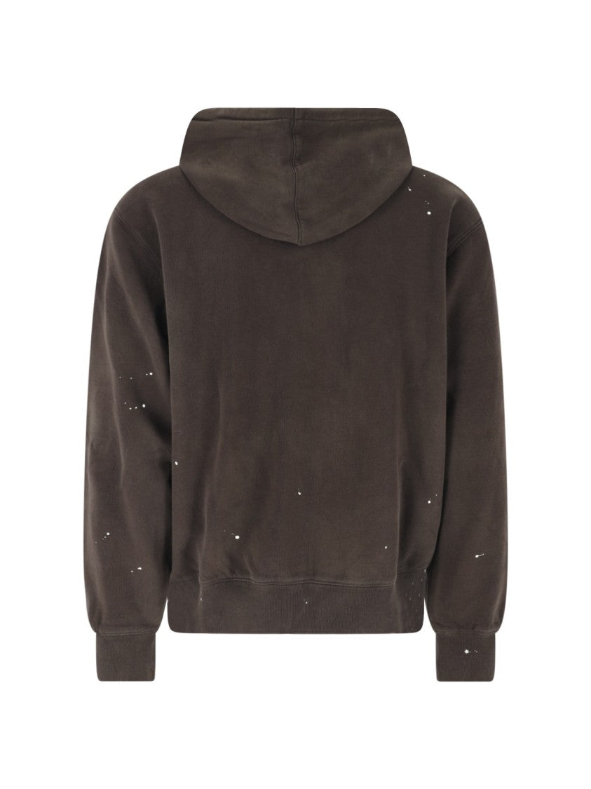 Carhartt Wip Brown Painter Cotton Zip-Up Hoodie