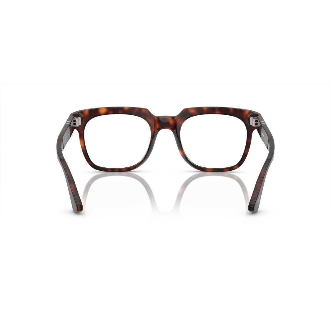 Persol 0Po3325v Square Frame Acetate Eyeglasses With Tortoiseshell Pattern