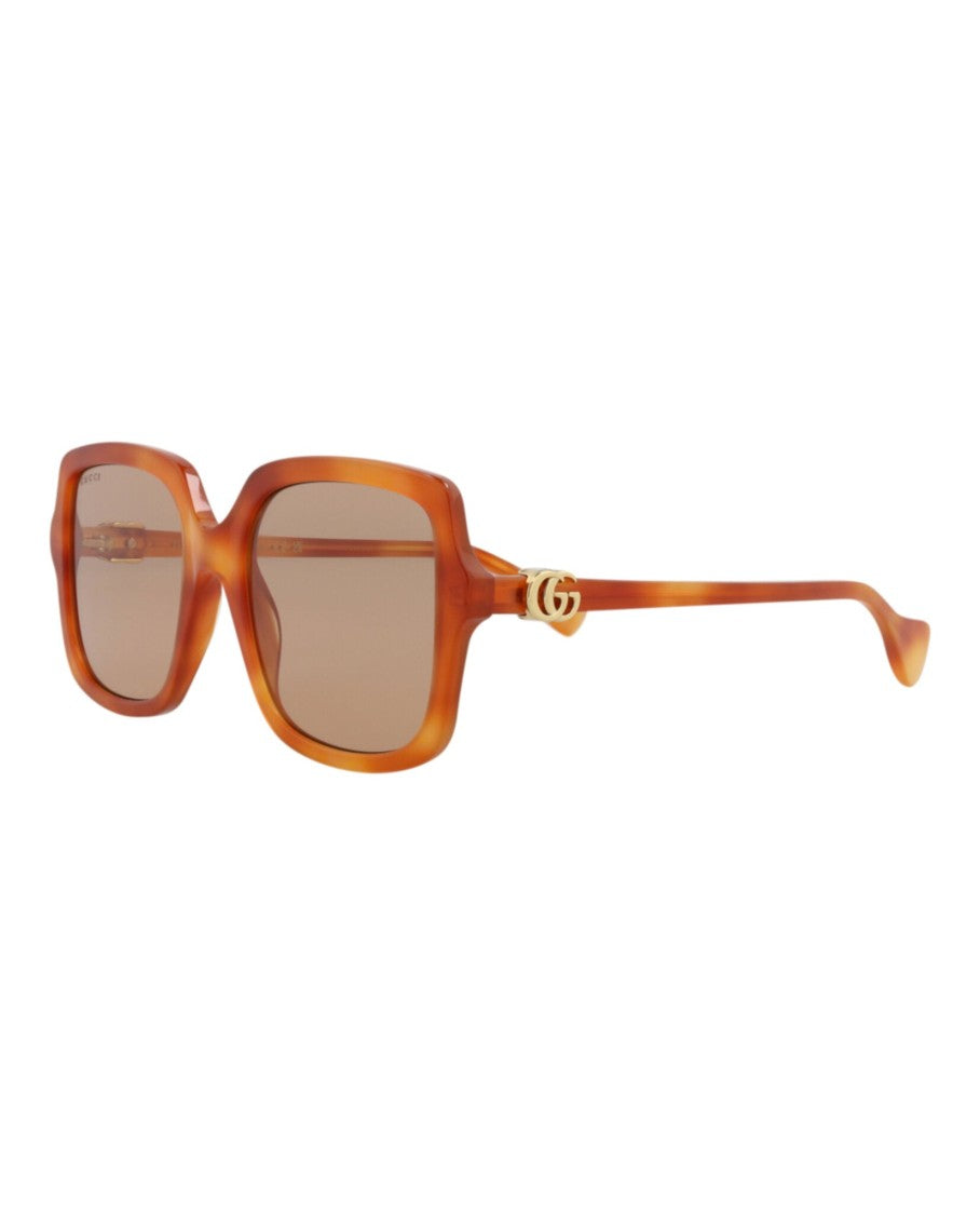 Gucci Square-Frame Acetate Sunglasses