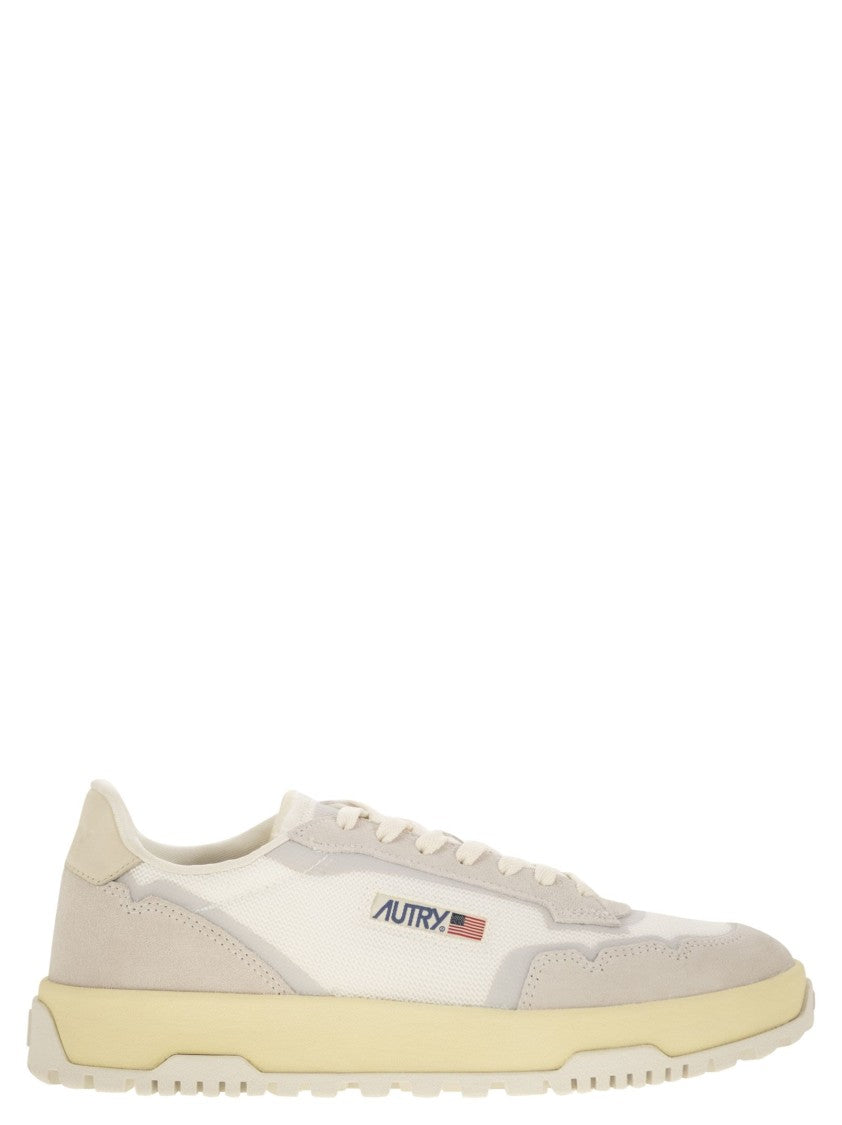 Autry Wildpace - Fabric And Suede Trainers