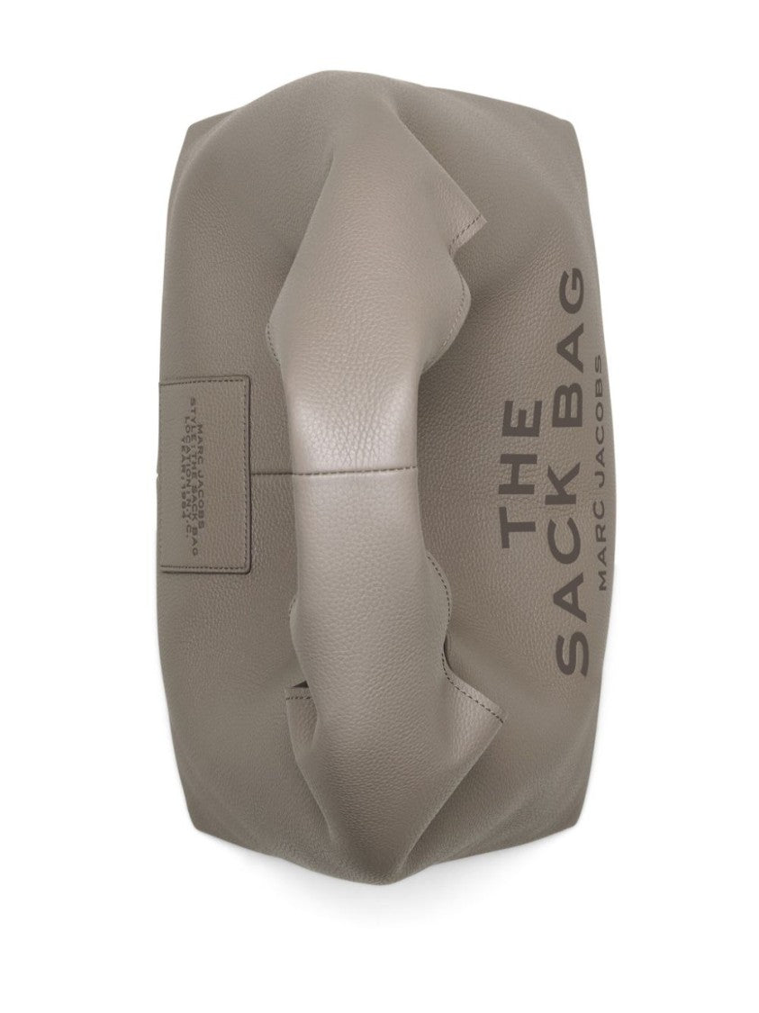 Marc Jacobs Grey Leather Hobo Bag