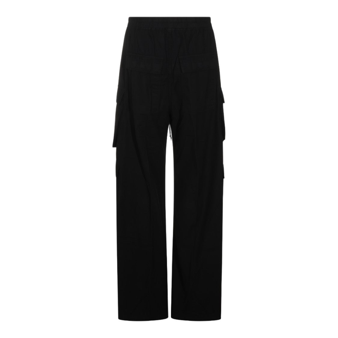 Drkshdw By Rick Owens Relaxed Straight-Leg Cargo Trousers With Contrasting Drawstring