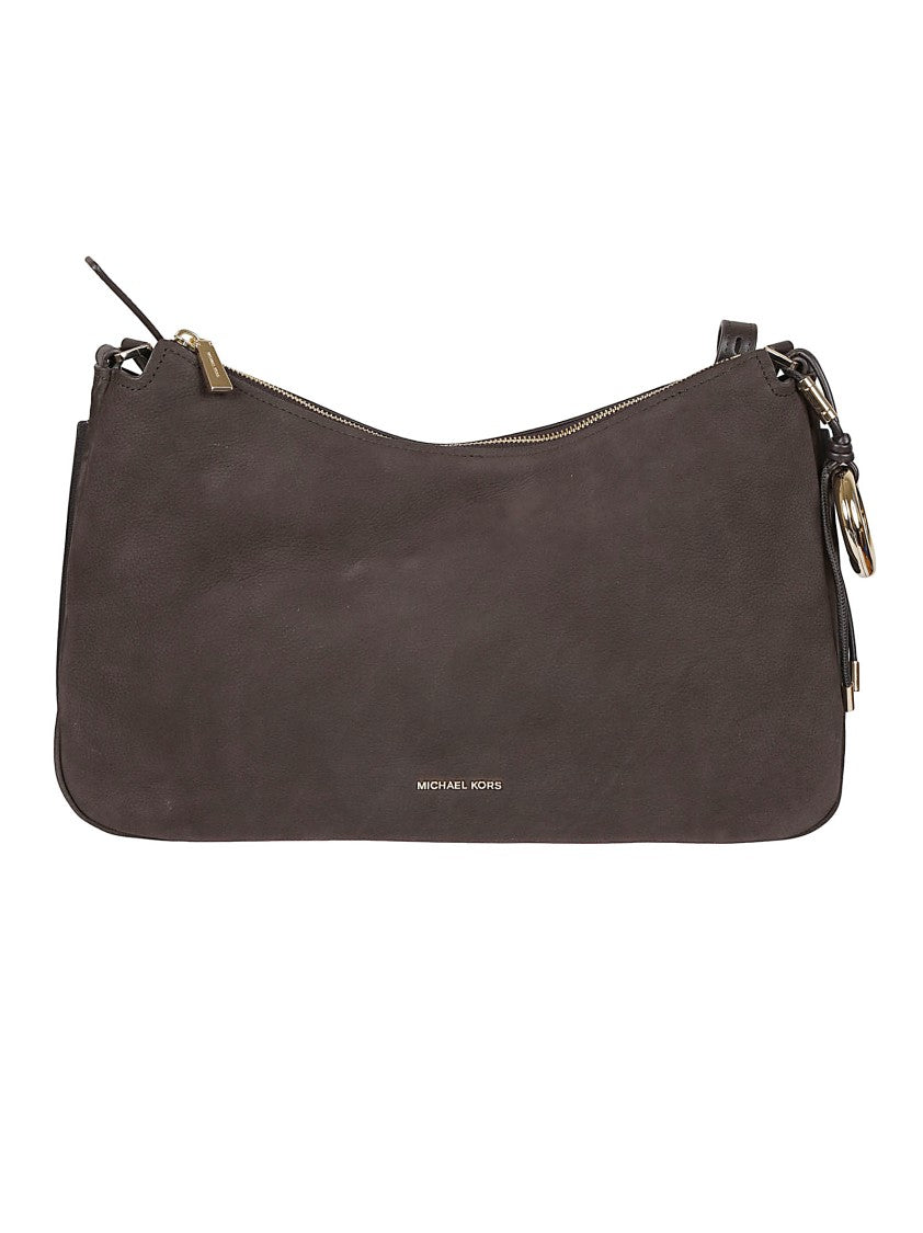 Michael Kors Nolita Chocolate Suede Tote Bag