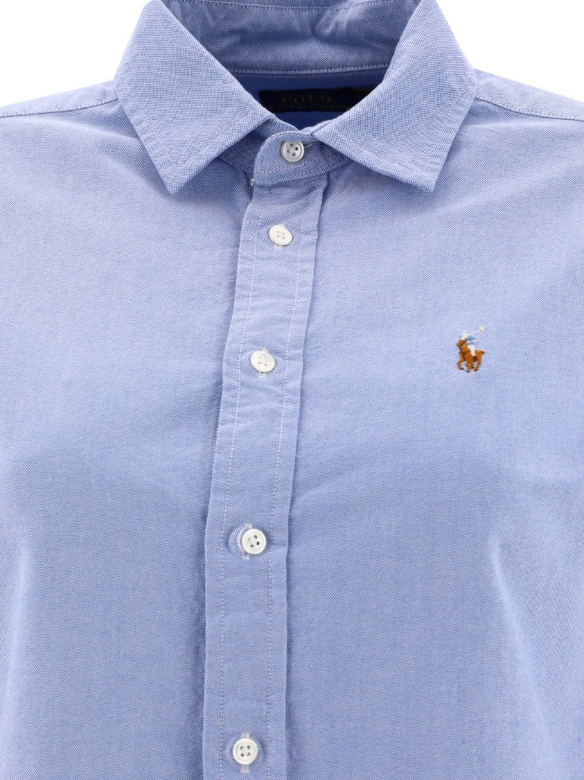 Polo Ralph Lauren Slim-Fit Oxford Shirt With Embroidered Pony Logo