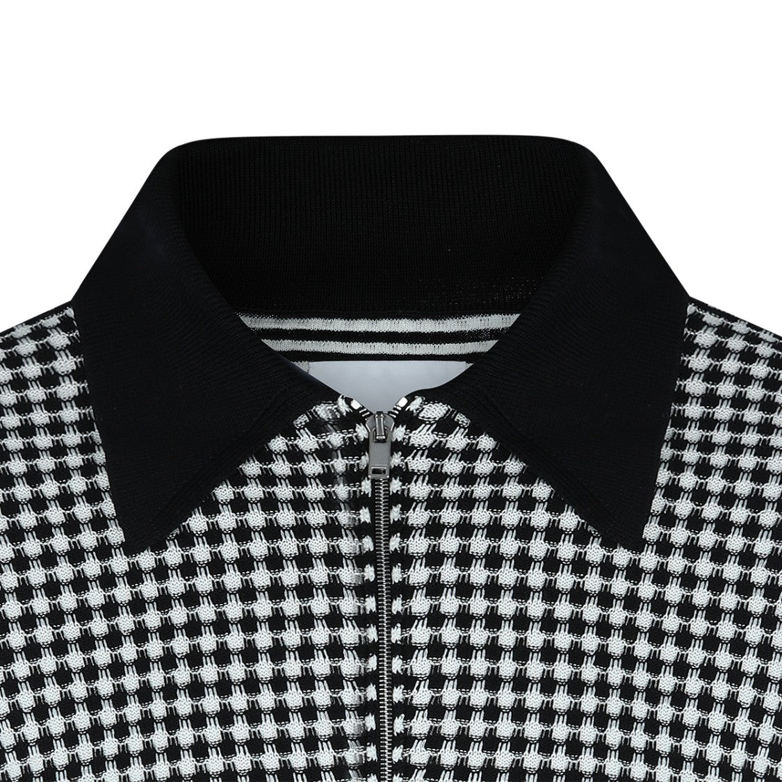 Jil Sander White And Black Cotton Shirt