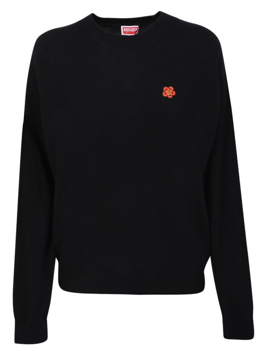 Kenzo Black Wool Jumper