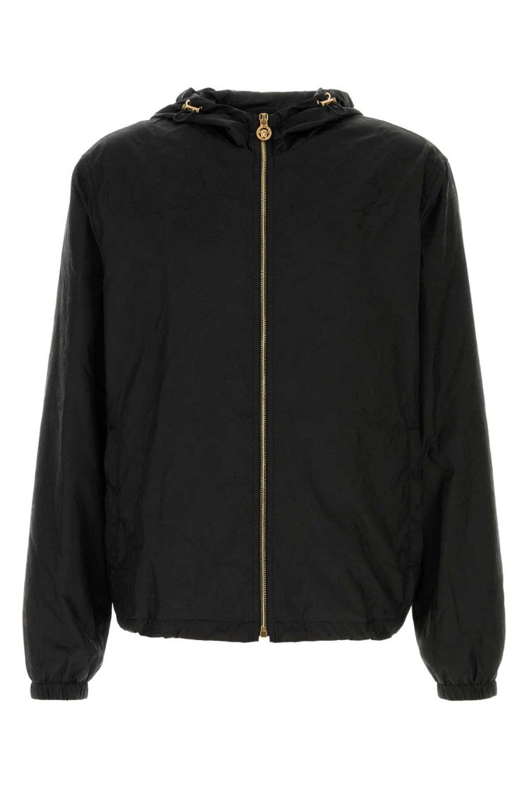 Versace Black Nylon Jacket