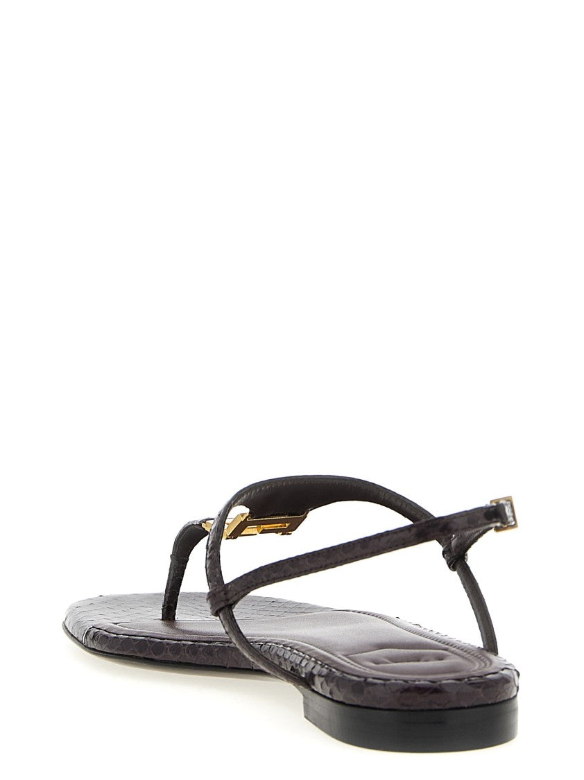 Fendi Ffold' Sandals