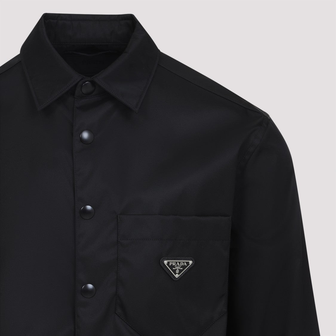 Prada Black Nylon Shirt