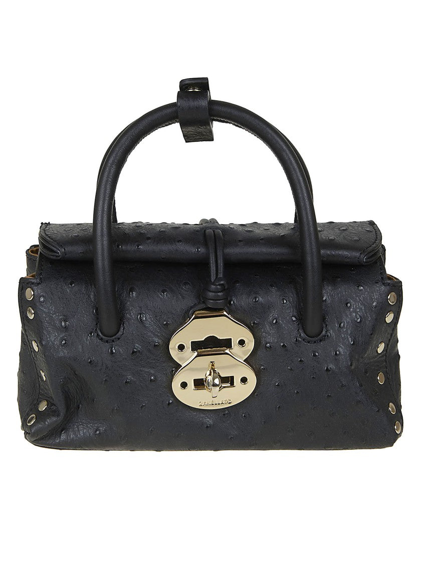 Zanellato Leather Shoulder Bag With Spacious Interior