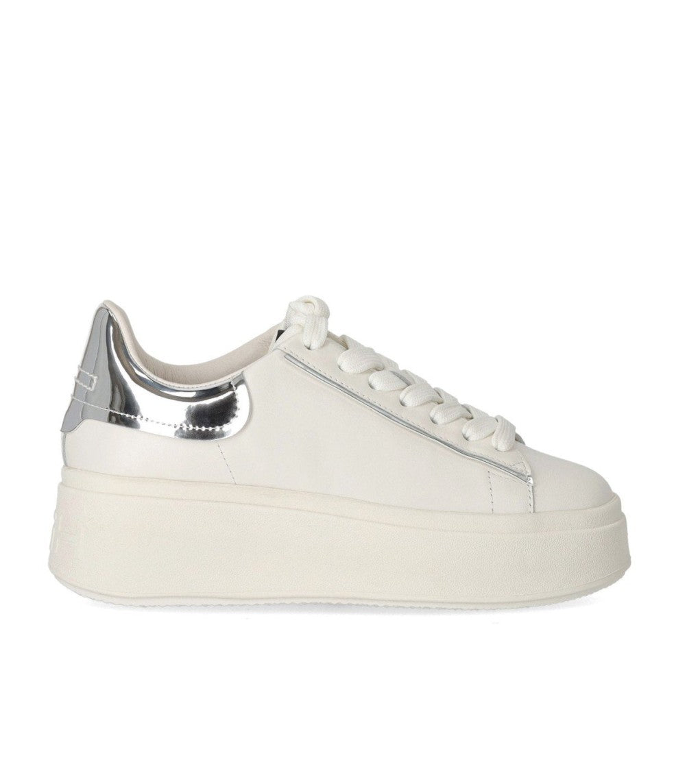Ash Moby Bis White Silver Sneaker