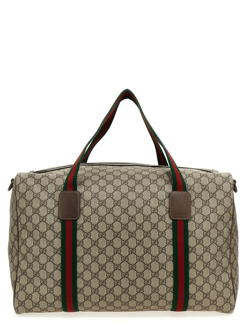 Gucci Gg Supreme' Large Travel Bag