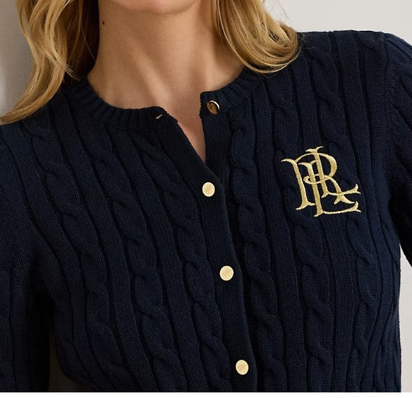 Polo Ralph Lauren Cable-Knit Cotton Cardigan