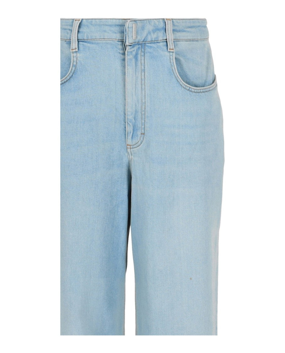 Givenchy Low Crotch Wide-Leg Jeans