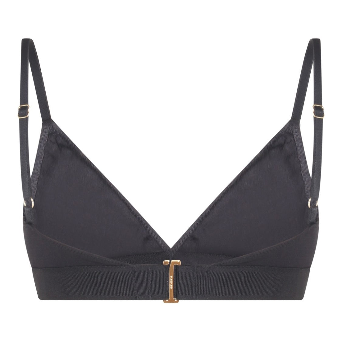 Tom Ford Form-Fitting Black Top With Subtle Sheen
