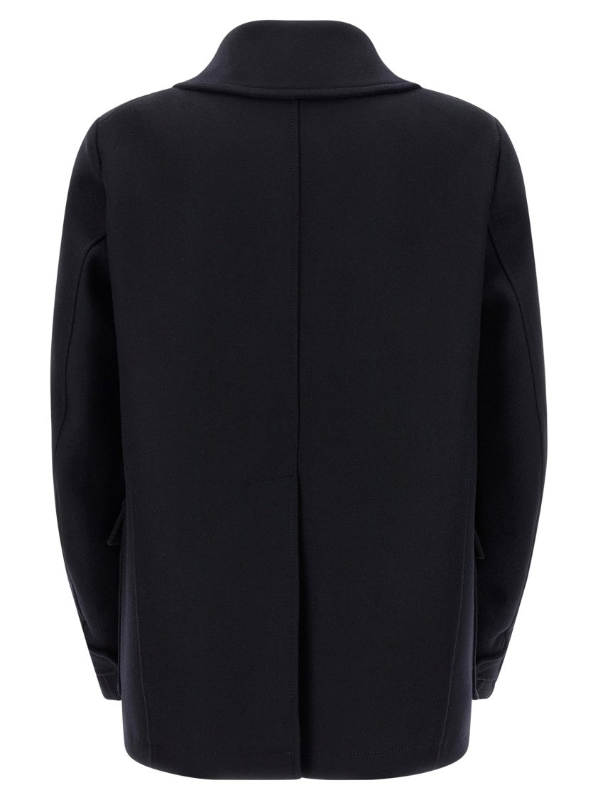 Dsquared2 Felted Wool Caban Coat
