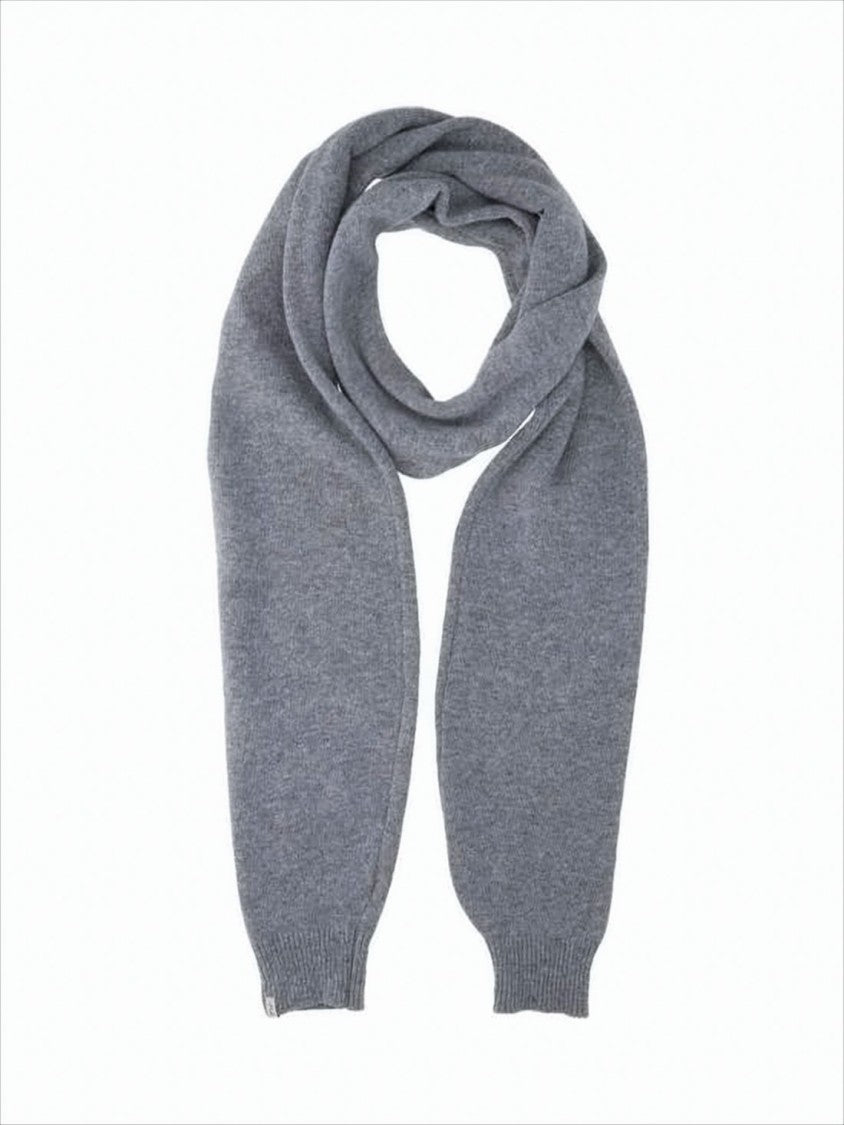 Paloma Wool Moix Ribbed Detail Merino Wool Scarf