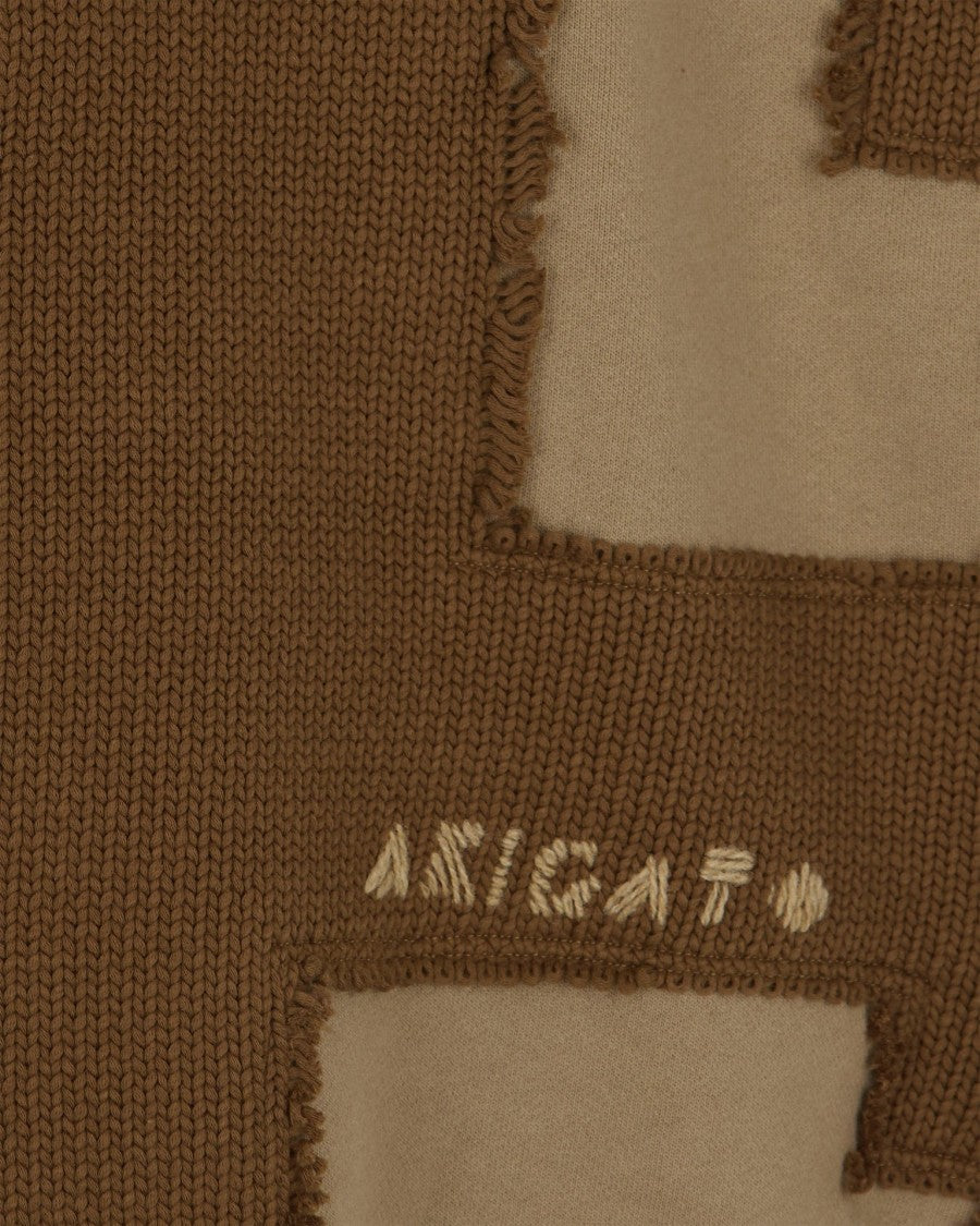 Axel Arigato Pixel A Brown Sweatshirt