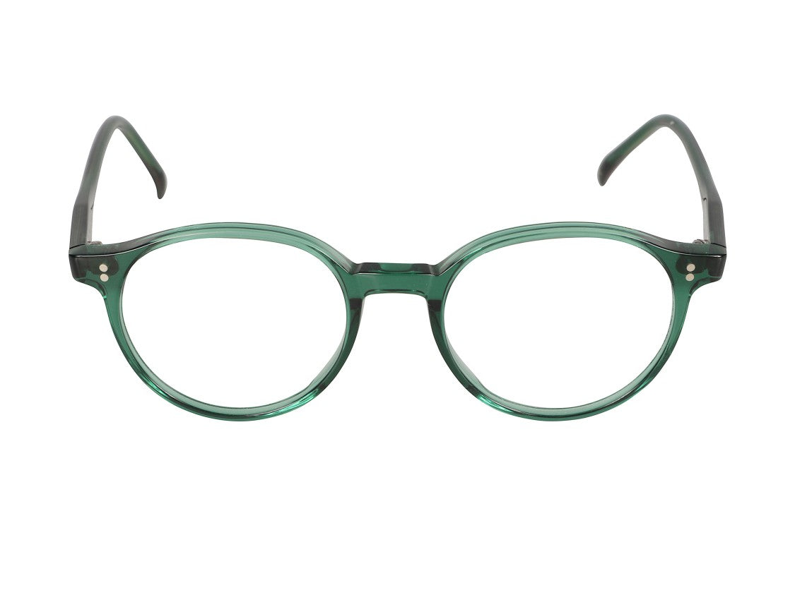 Kador Green Panto/K-47 Round Eyeglasses