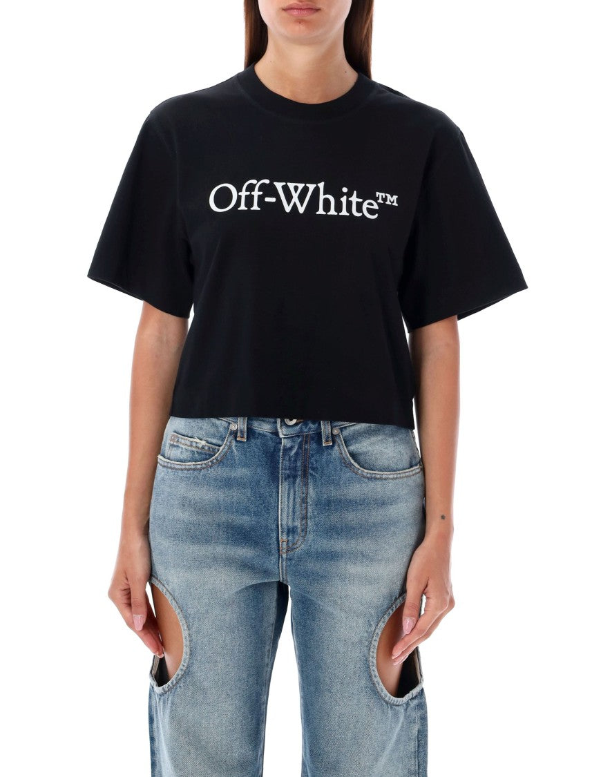 Off-White Big Logo Cropped T-Shirt