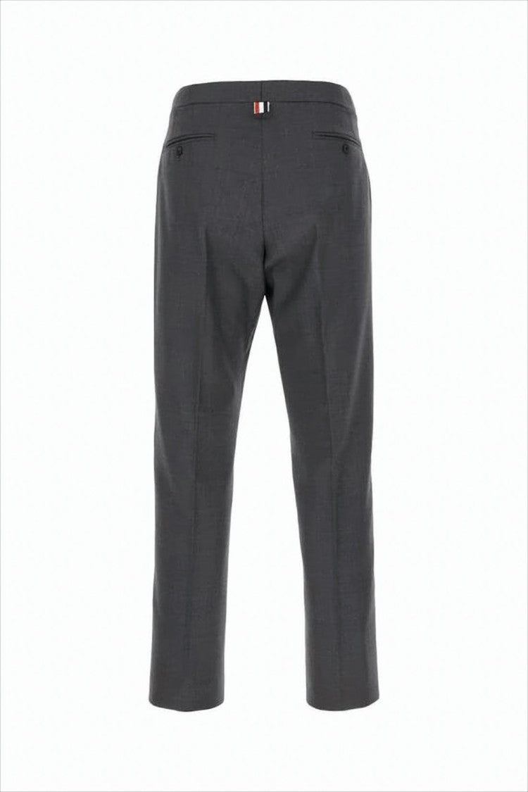 Thom Browne Slim-Fit Cropped Wool Suit Pants