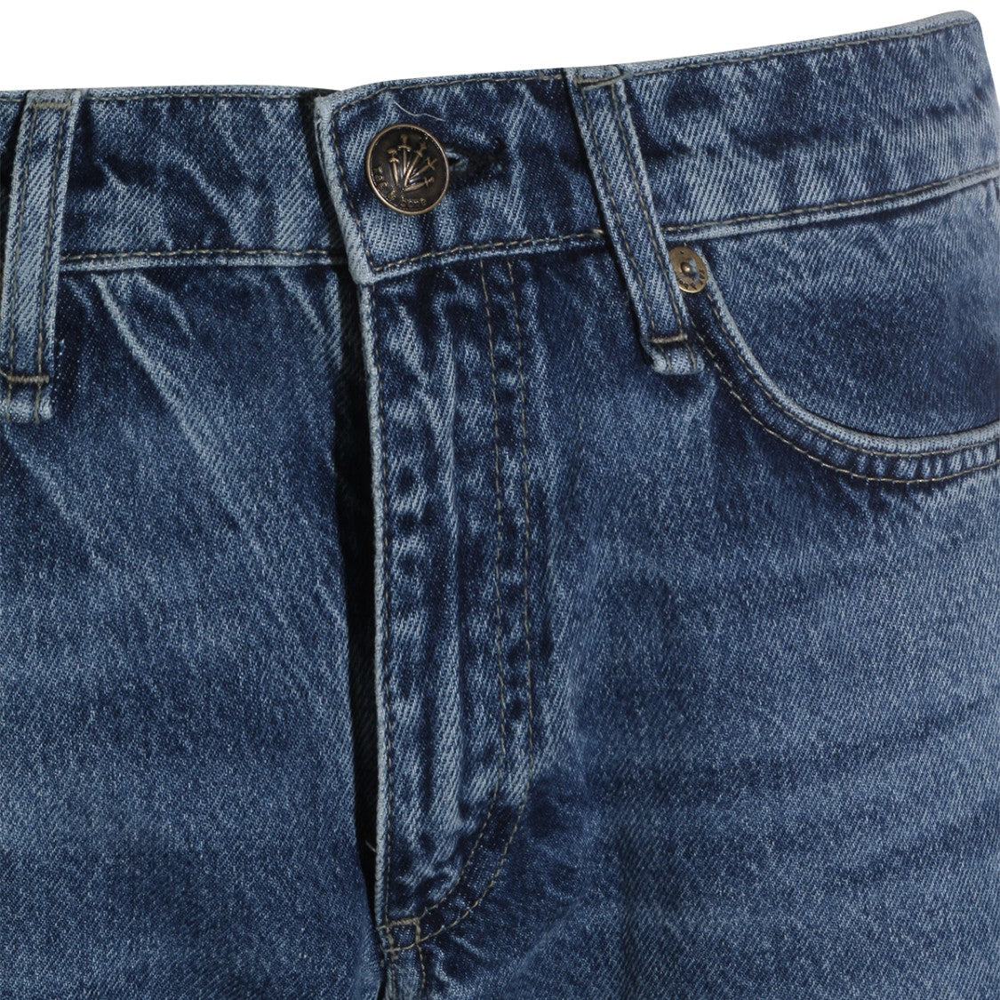Rag & Bone Straight-Leg Jeans With Mid-Rise Waist