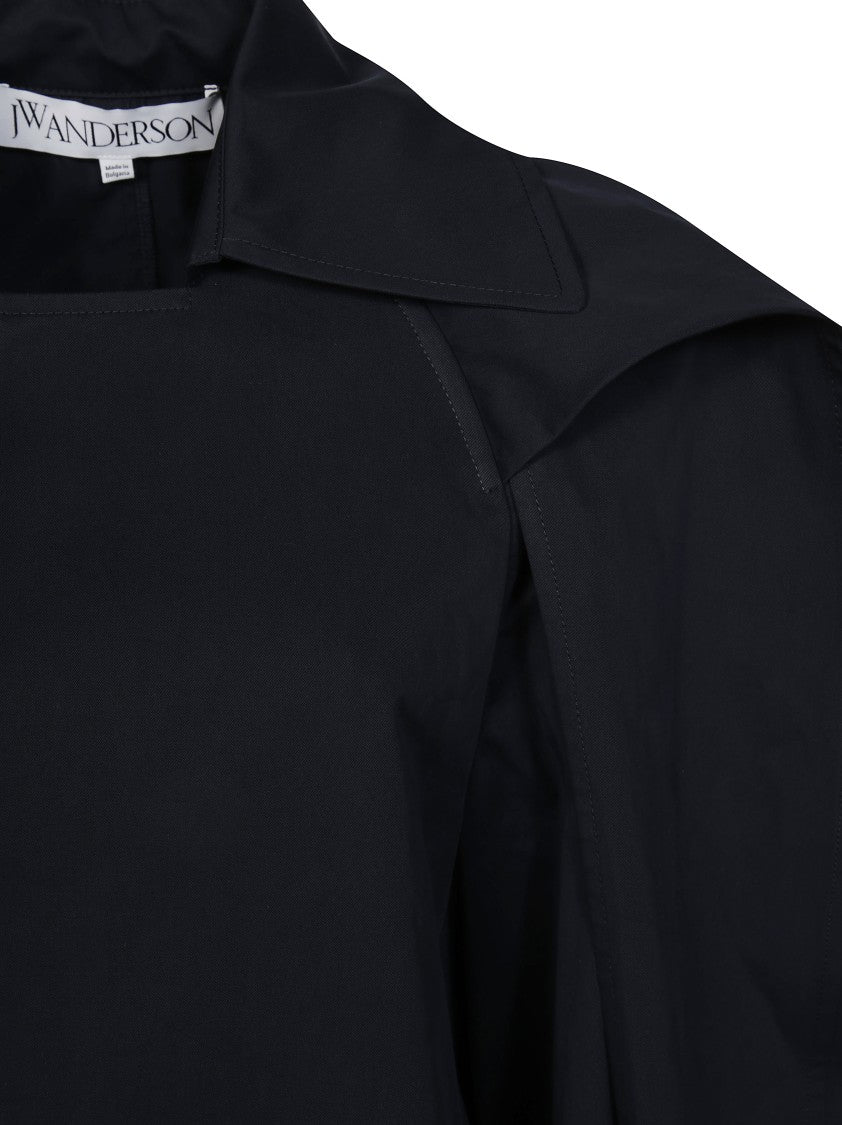 J. W. Anderson Asymetric Cape Trench Coat