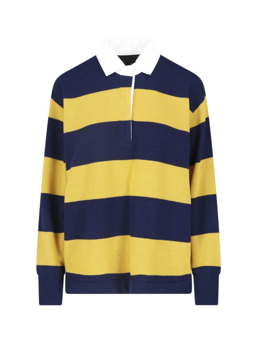 Nili Lotan Multi Rashida Striped Merino Wool-Blend Sweater