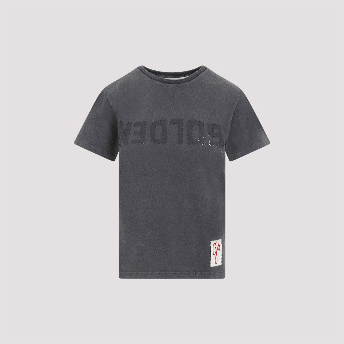 Golden Goose Anthracite Cotton T-Shirt