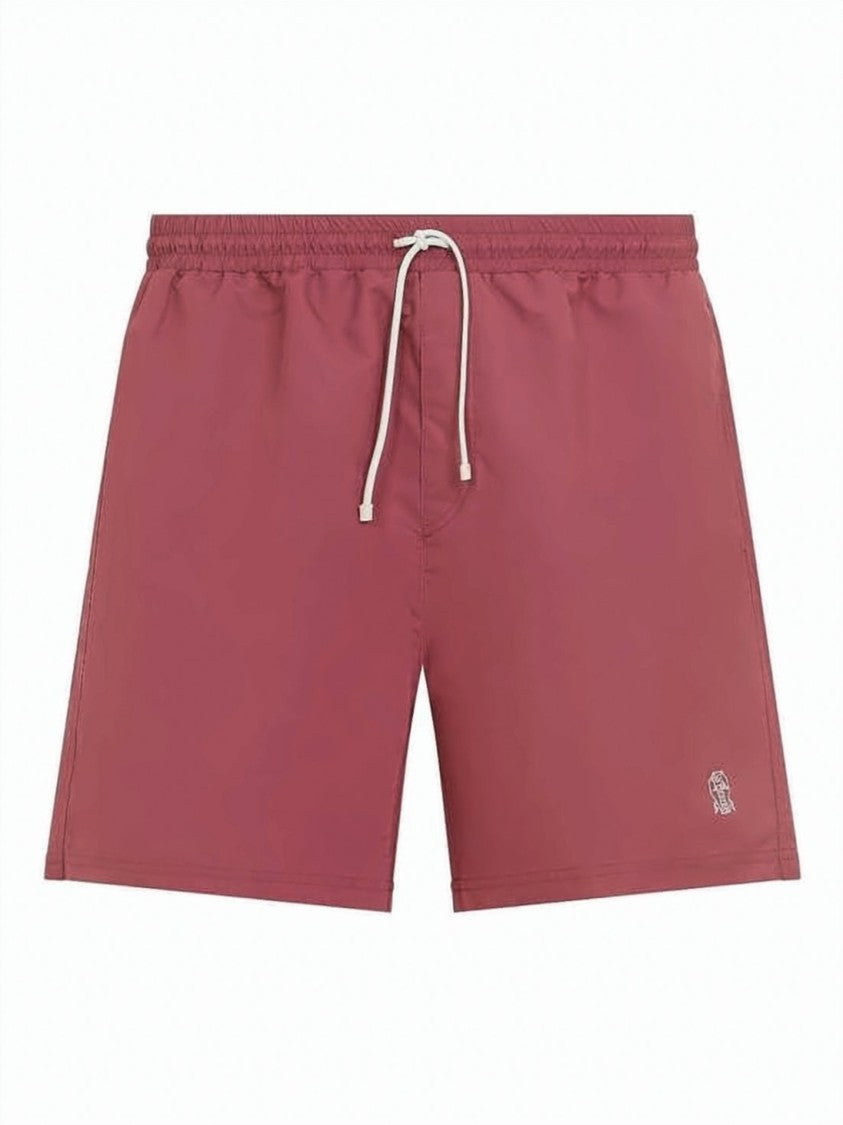 Brunello Cucinelli Muted Rose Swim Shorts