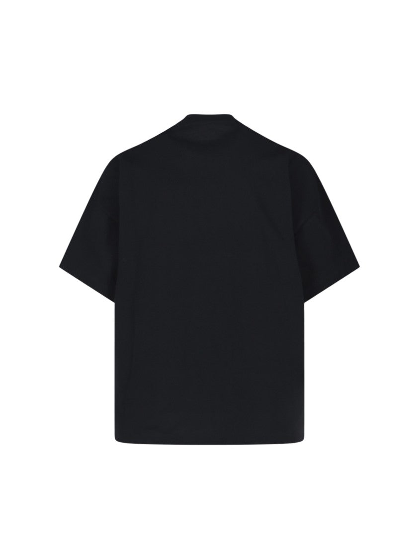 Jil Sander Logo T-Shirt – Black