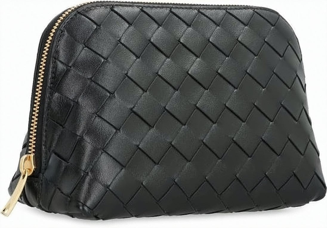 Bottega Veneta Woven Calf Leather Clutch