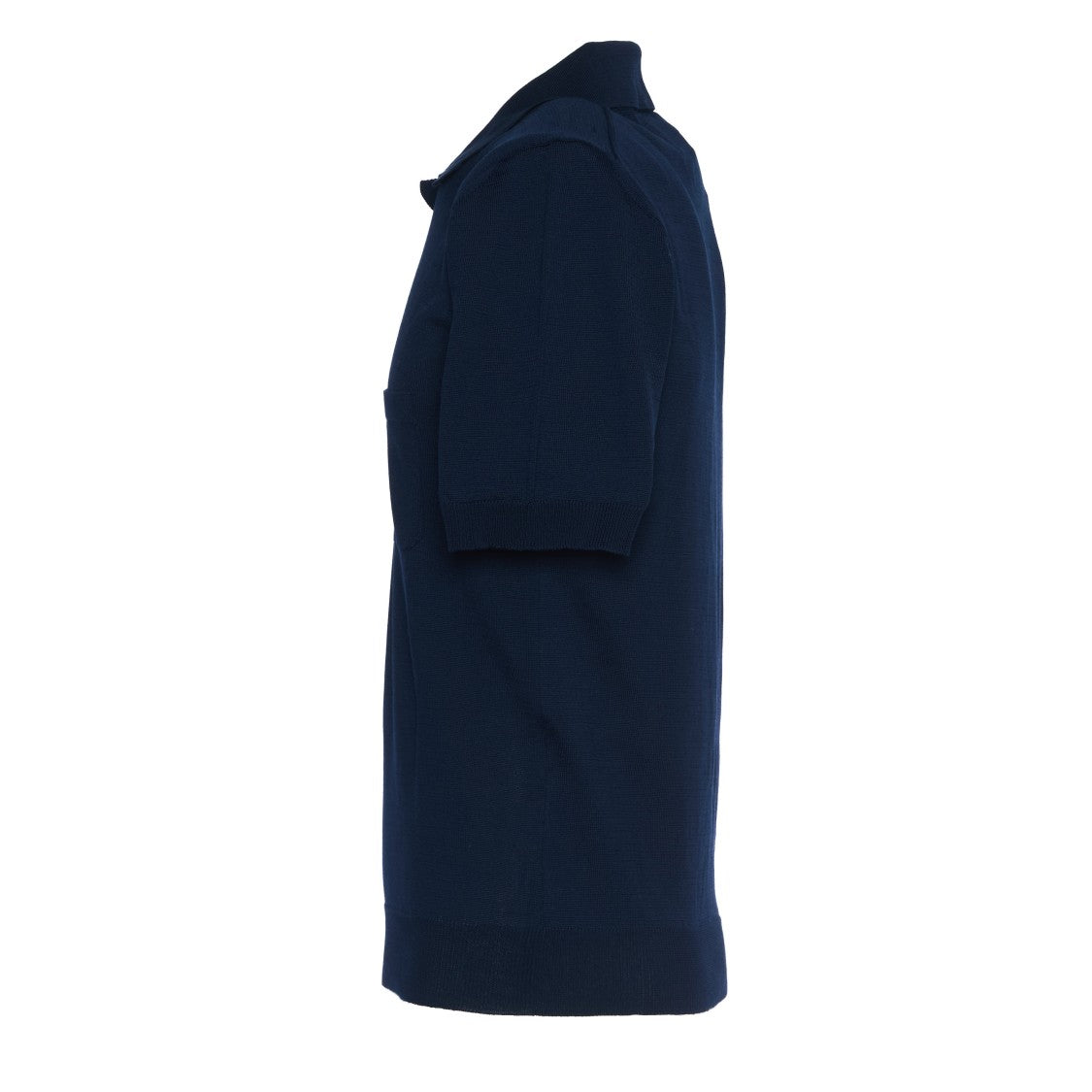 Rakki' Regular Fit Black Polo With Button Closure