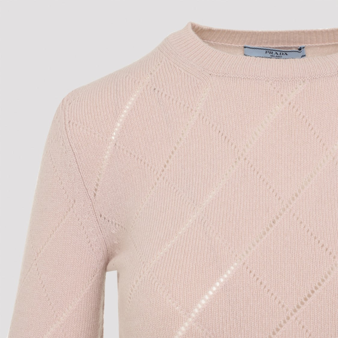 Prada Pink Cashmere Sweater
