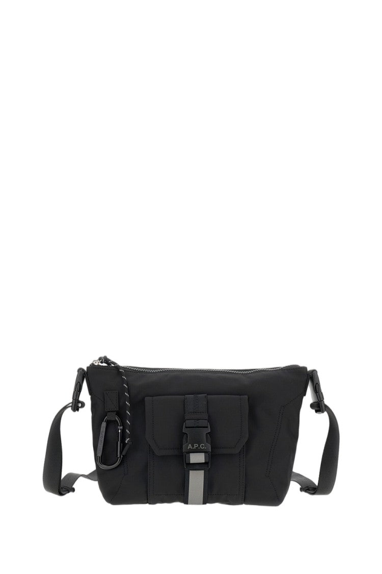 A.P.C. Technical Ripstop Fabric Crossbody Trek Bag