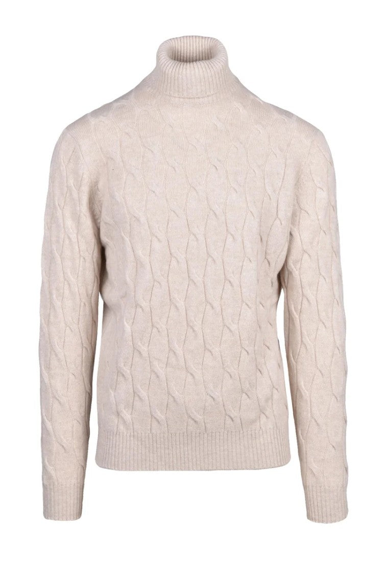 Filippo De Laurentiis High Neck Sweater - Beige
