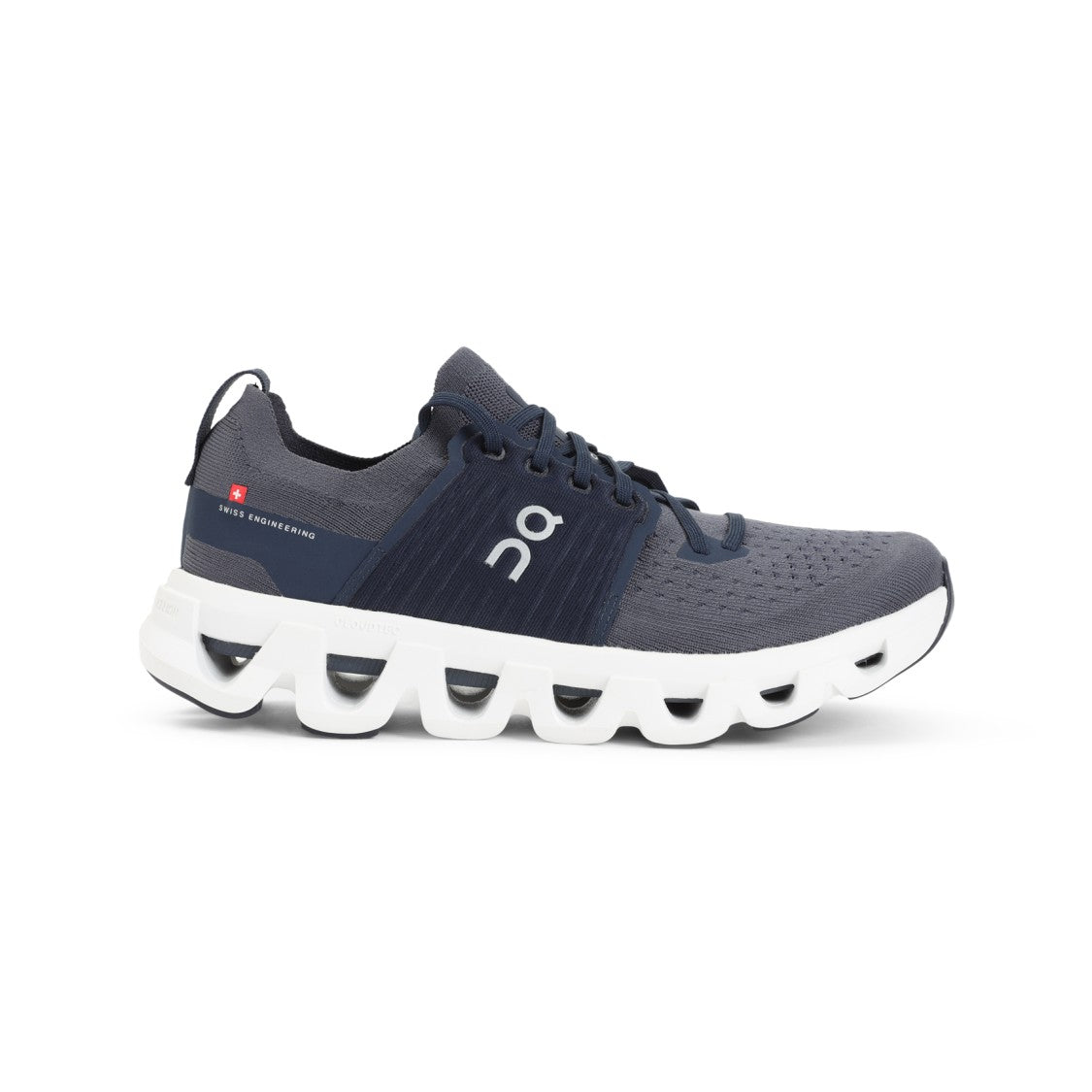 On On Navy Ink Blue Textile Cloudswift 4 Sneakers