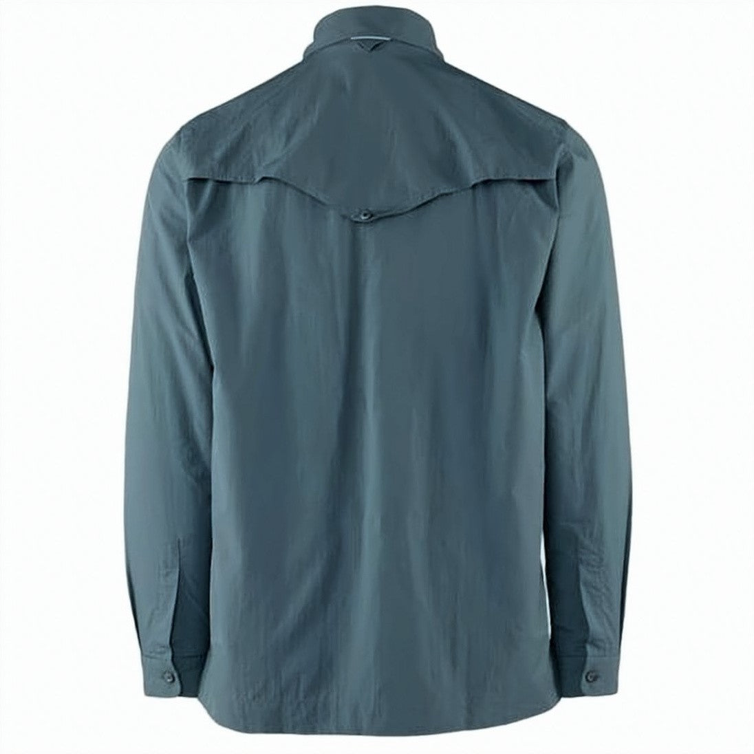 Klattermusen Long-Sleeve Casual Shirt With Structured Collar And Vented Yoke