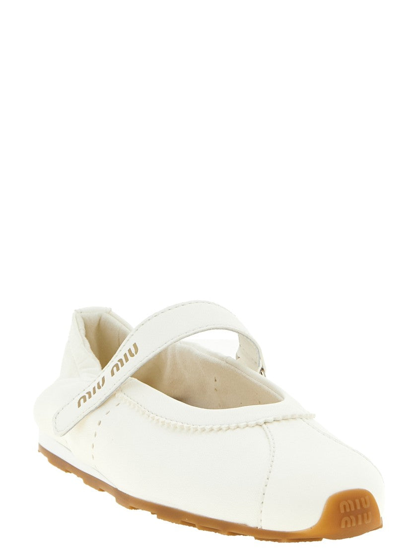 Miu Miu 'Plume' Ballet Flats