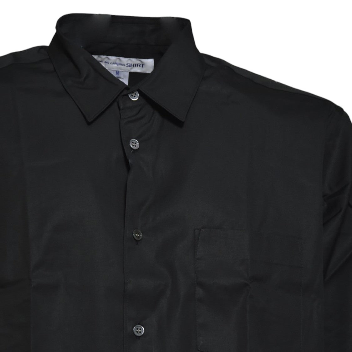 Comme Des Garçons Black Cotton Shirt