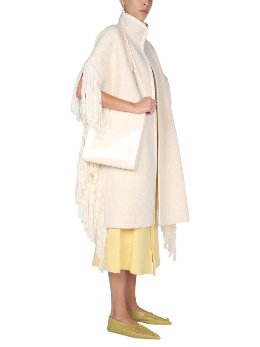 Jil Sander Jacquard Cape