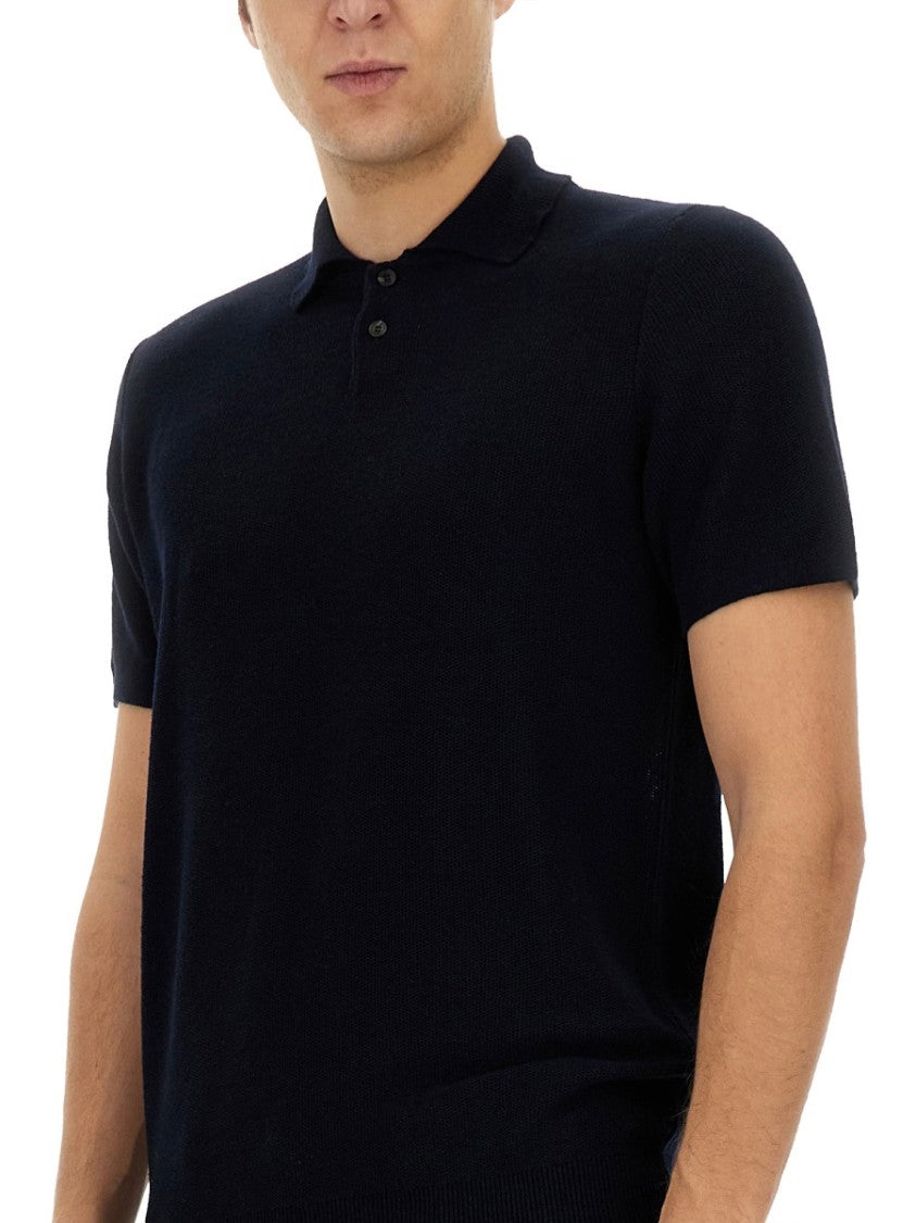 A.P.C. Black "Jay"Polo
